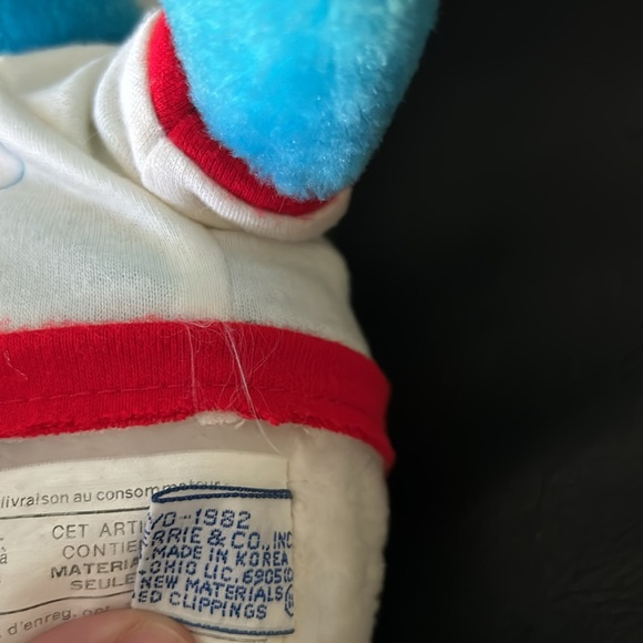 Vintage GANZ BROS Smurf plush circa 1982 - Picture 7 of 8